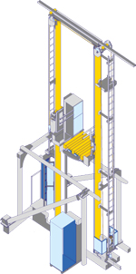 Aisle transfer system